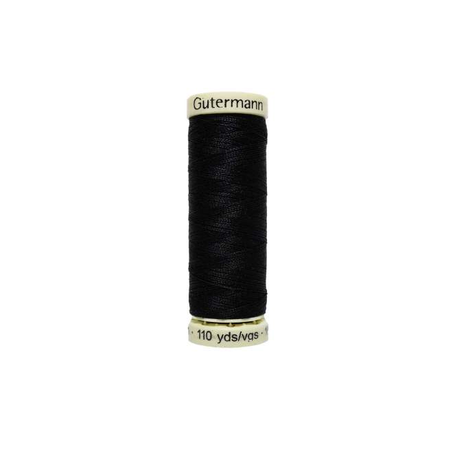 Fil à coudre Gutermann 100% polyester 100m - Les Noirs - Blancs - Jaunes